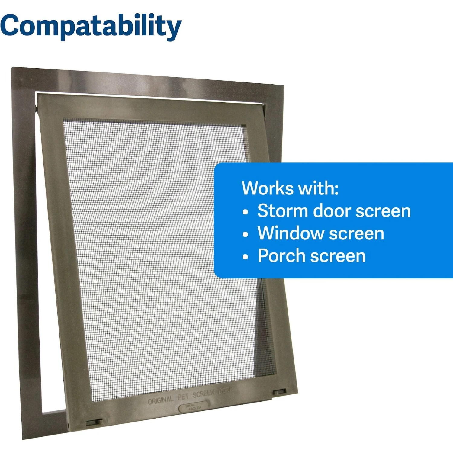 PetSafe Window & Porch Screen Pet Door 6 PetSafe Window & Porch Screen Pet Door - Image 4
