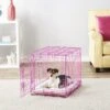 Frisco Fold & Carry Single Door Collapsible Wire Dog Crate, Pink 2 Frisco Fold & Carry Single Door Collapsible Wire Dog Crate, Pink -Pet Dog Supply Store 160806 MAIN. AC SS1800 V1598642758