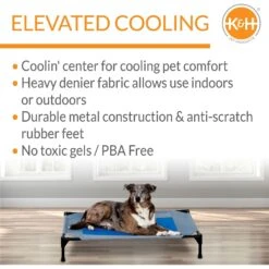 K&H Pet Products Coolin' Pet Cot Elevated Pet Bed 14 K&H Pet Products Coolin' Pet Cot Elevated Pet Bed -Pet Dog Supply Store 164028 PT3. AC SS1800 V1620846186