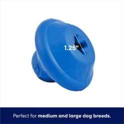 Frisco Flying Saucer Rubber Treat Dispenser Dog Toy -Pet Dog Supply Store 164757 PT2. AC SS1800 V1686579204
