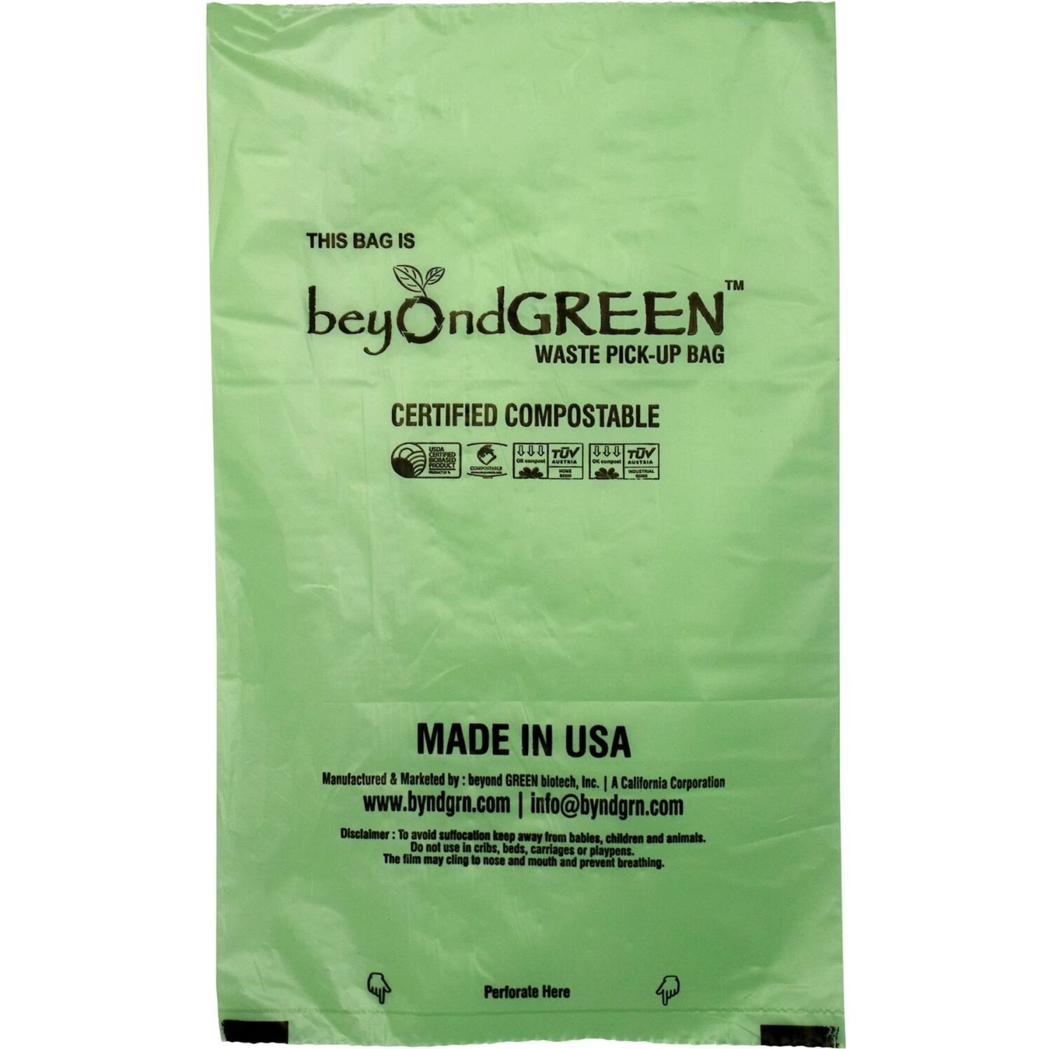 BeyondGREEN Plant-Based Dog Waste Bags 4 BeyondGREEN Plant-Based Dog Waste Bags - Image 2