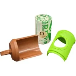 BeyondGREEN Poop Bags Dispenser With Plant-Based Dog Waste Bags -Pet Dog Supply Store 172570 PT5. AC SS1800 V1610140343