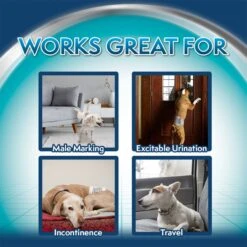 Simple Solution Disposable Male Dog Wrap -Pet Dog Supply Store 172704 PT6. AC SS1800 V1703797803