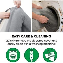 FurHaven Plush & Suede Memory Top Bolster Dog Bed With Removable Cover -Pet Dog Supply Store 173137 PT7. AC SS1800 V1606808243