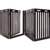 Arf Pets Free-Standing Walk-Through Wood Dog & Cat Gate