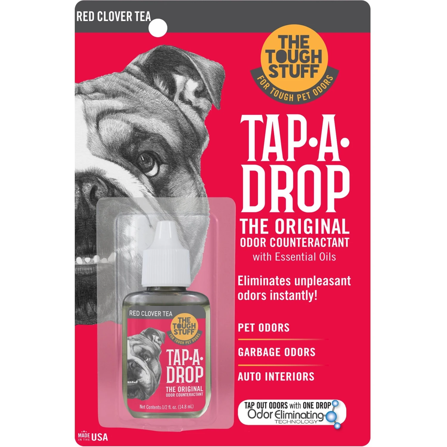 Tough Stuff Tap-A-Drop Red Clover Tea Air Freshener 3 Tough Stuff Tap-A-Drop Red Clover Tea Air Freshener