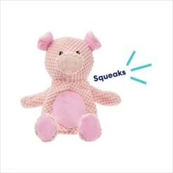 Frisco Pig Textured Plush Squeaky Dog Toy 10 Frisco Pig Textured Plush Squeaky Dog Toy -Pet Dog Supply Store 174695 PT2. AC SS1800 V1695671000