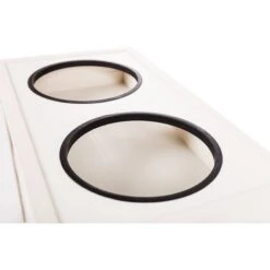 New Age Pet ECOFLEX Piedmont Double Diner Elevated Dog Bowls & Storage -Pet Dog Supply Store 175299 PT6. AC SS1800 V1598653882