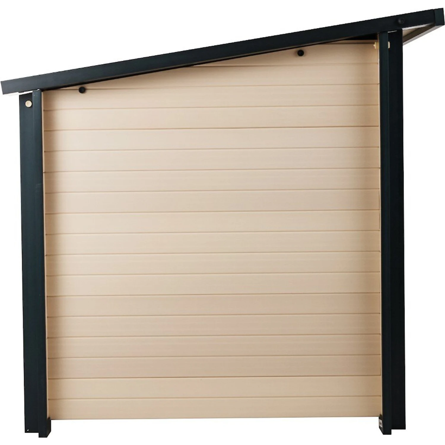 New Age Pet ECOFLEX Rustic Lodge Style Outdoor Dog House 8 New Age Pet ECOFLEX Rustic Lodge Style Outdoor Dog House - Image 6