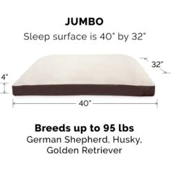 FurHaven Faux Sheepskin & Suede Deluxe Pillow Cat & Dog Bed With Removable Cover 10 FurHaven Faux Sheepskin & Suede Deluxe Pillow Cat & Dog Bed With Removable Cover -Pet Dog Supply Store 176035 PT3. AC SS1800 V1669412475