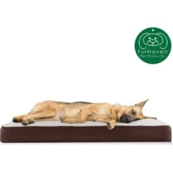 FurHaven Faux Sheepskin & Suede Memory Foam Cat & Dog Bed With Removable Cover -Pet Dog Supply Store 176210 PT3. AC SS1800 V1606372924