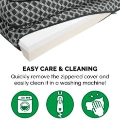 FurHaven Comfy Couch Memory Top Cat & Dog Bed With Removable Cover -Pet Dog Supply Store 178816 PT7. AC SS1800 V1701882497