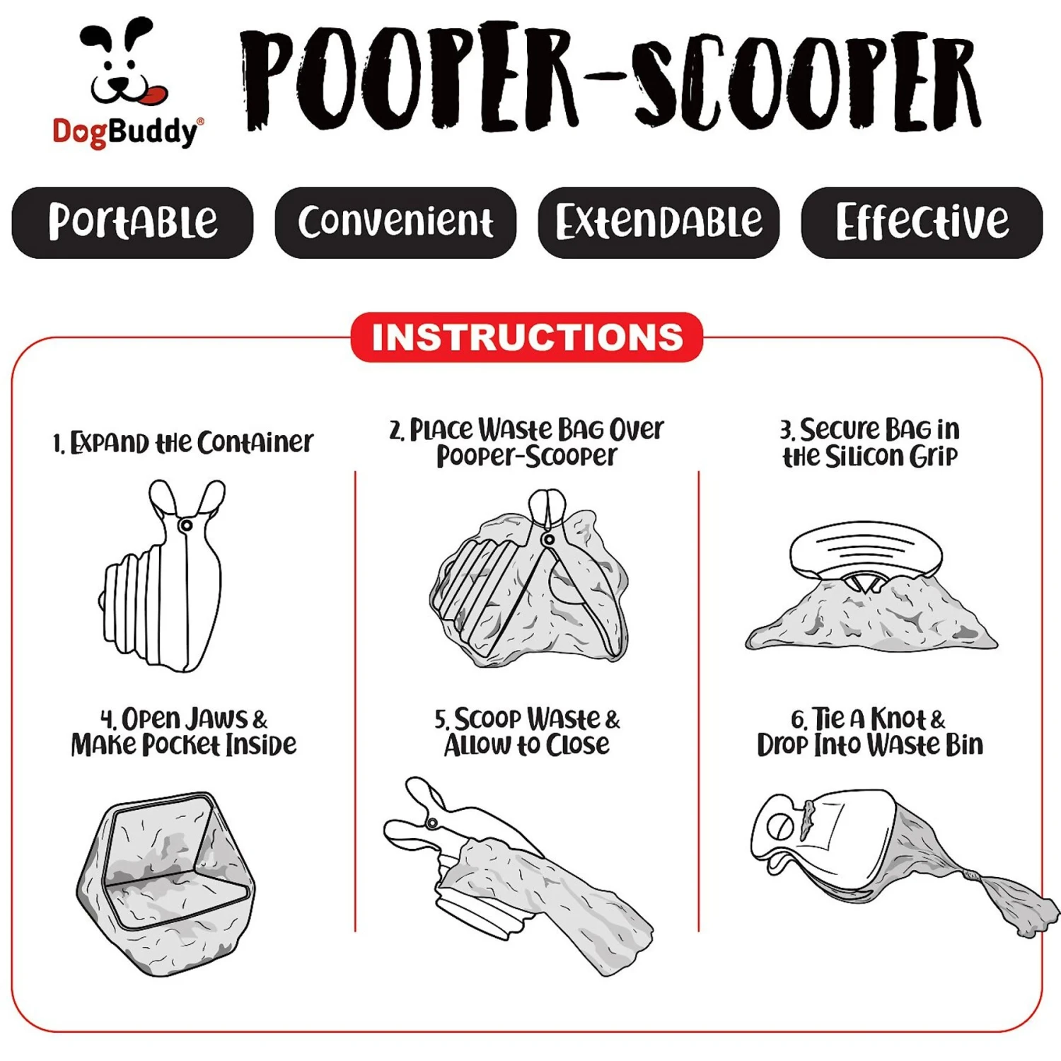 DogBuddy Dog Pooper Scooper 9 DogBuddy Dog Pooper Scooper - Image 7