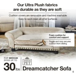 Enchanted Home Pet Dreamcatcher Sofa Cat & Dog Bed With Removable Cover, Caramel, Medium 18 Enchanted Home Pet Dreamcatcher Sofa Cat & Dog Bed With Removable Cover, Caramel, Medium -Pet Dog Supply Store 180294 PT7. AC SS1800 V1563226049