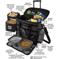 Mobile Dog Gear Rolling Week Away Dog Bag -Pet Dog Supply Store 180507 pt2. AC SS1800 V1564598344