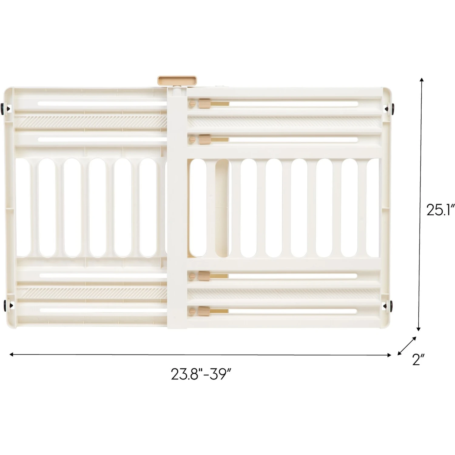 IRIS Plastic Expandable Pressure Mounted Dog & Cat Gate 4 IRIS Plastic Expandable Pressure Mounted Dog & Cat Gate - Image 2