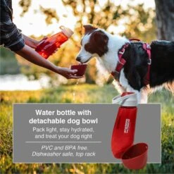 Kurgo The Gourd H2O Dog Water Bottle & Bowl 8 Kurgo The Gourd H2O Dog Water Bottle & Bowl -Pet Dog Supply Store 181243 PT1. AC SS1800 V1627351109