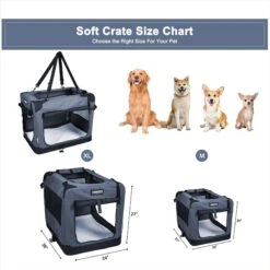 Jespet 3-Door Collapsible Soft-Sided Dog Crate -Pet Dog Supply Store 184478 PT3. AC SS1800 V1698437533
