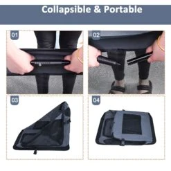 Jespet 3-Door Collapsible Soft-Sided Dog Crate -Pet Dog Supply Store 184478 PT4. AC SS1800 V1698333309