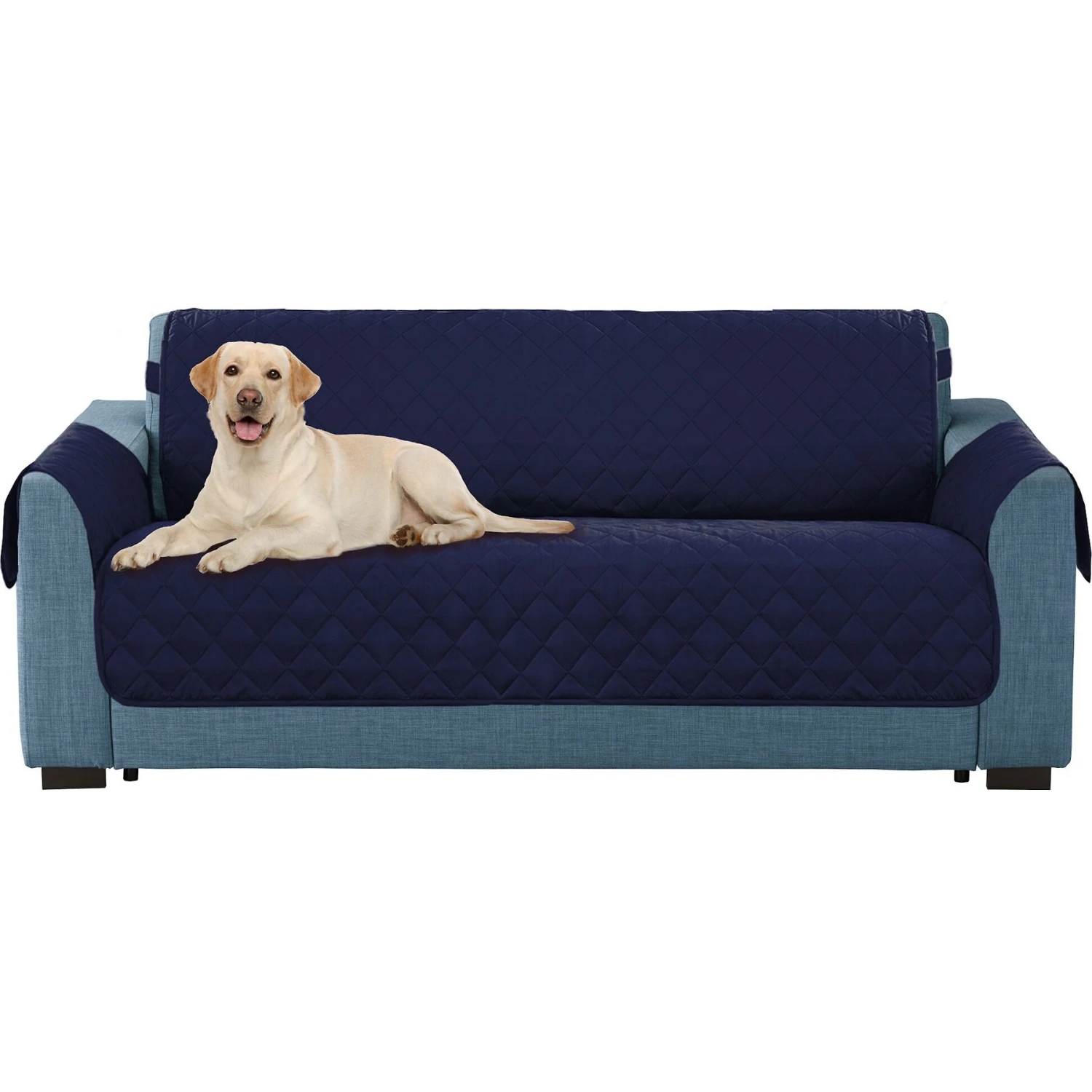 Bone Dry Reversible Loveseat Cover 4 Bone Dry Reversible Loveseat Cover - Image 2