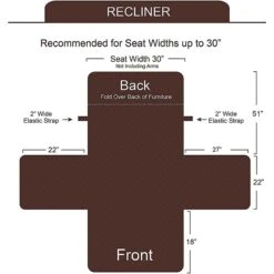 Bone Dry Reversible Recliner Cover 12 Bone Dry Reversible Recliner Cover -Pet Dog Supply Store 185396 PT4. AC SS1800 V1567174329