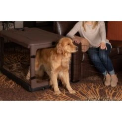 Pet Gear The Other Door 4-Door Collapsible Wire Dog Crate & Pad, Chocolate -Pet Dog Supply Store 185870 pt2. AC SS1800 V1565018242