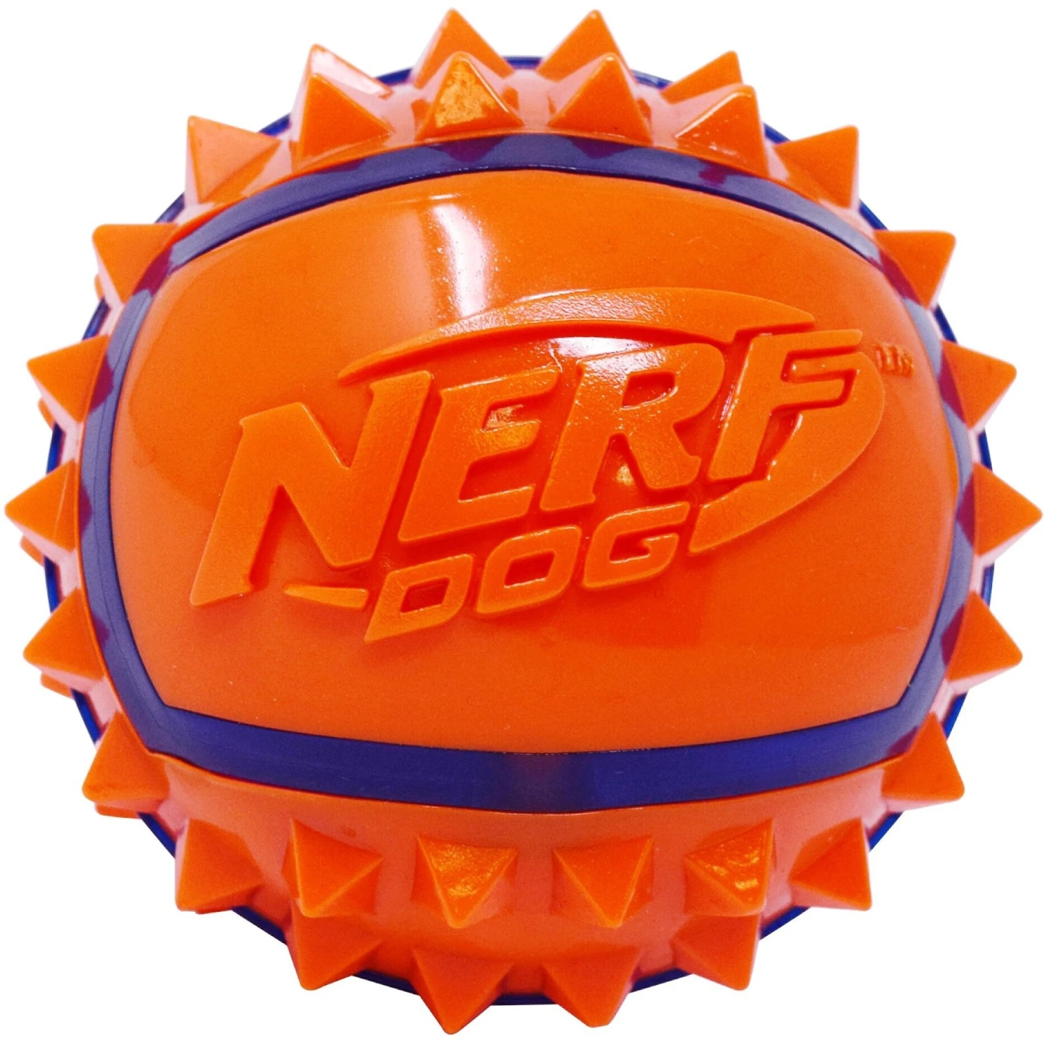 Nerf Dog Mega Tuff TPR Spike Ball Dog Toy 4 Nerf Dog Mega Tuff TPR Spike Ball Dog Toy - Image 2