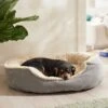 Ethical Pet Sleep Zone Carved Plush Bolster Cat & Dog Bed -Pet Dog Supply Store 189386 MAIN. AC SS1800 V1685131855