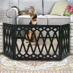 Etna 3 Panel Diamond Pet Gate 8 Etna 3 Panel Diamond Pet Gate -Pet Dog Supply Store 191409 PT2. AC SS1800 V1565363854