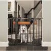 Carlson Pet Products Design Paw Extra Wide Dog Gate, Black, 30-in 1 Carlson Pet Products Design Paw Extra Wide Dog Gate, Black, 30-in -Pet Dog Supply Store 192011 MAIN. AC SS1800 V1572018182