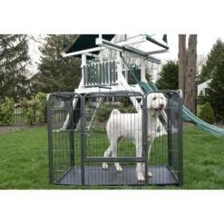 Iconic Pet Heavy Duty Rectangular Wire Dog Playpen -Pet Dog Supply Store 192455 PT2. AC SS1800 V1566485876
