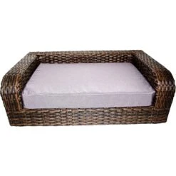 Iconic Pet Rattan Sofa Cat & Dog Bed With Removable Cover, Caramel & Mocha 10 Iconic Pet Rattan Sofa Cat & Dog Bed With Removable Cover, Caramel & Mocha -Pet Dog Supply Store 192466 pt3. AC SS1800 V1581434920