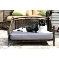 Iconic Pet Maharaja Rattan Sofa Cat & Dog Bed With Removable Cover, Caramel & Mocha 9 Iconic Pet Maharaja Rattan Sofa Cat & Dog Bed With Removable Cover, Caramel & Mocha -Pet Dog Supply Store 192468 PT3. AC SS1800 V1568755949