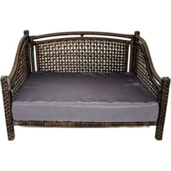 Iconic Pet Maharaja Rattan Sofa Cat & Dog Bed With Removable Cover, Caramel & Mocha 8 Iconic Pet Maharaja Rattan Sofa Cat & Dog Bed With Removable Cover, Caramel & Mocha -Pet Dog Supply Store 192468 pt2. AC SS1800 V1581434919