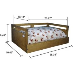 Iconic Pet Sassy Paws Wooden Sofa Cat & Dog Bed With Removable Cover 9 Iconic Pet Sassy Paws Wooden Sofa Cat & Dog Bed With Removable Cover -Pet Dog Supply Store 192535 PT3. AC SS1800 V1568757262