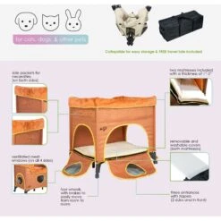 Petique Bedside Lounge Elevated Dog Bed 10 Petique Bedside Lounge Elevated Dog Bed -Pet Dog Supply Store 193996 PT2. AC SS1800 V1698154729