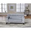 Enchanted Home Pet Mason Sofa Dog Bed With Removable Cover, Grey, Medium -Pet Dog Supply Store 194195 MAIN. AC SS1800 V1566489001