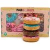Fab Dog Box Of Doughnuts Squeaky Stuffing-Free Plush Dog Toy -Pet Dog Supply Store 194666 MAIN. AC SS1800 V1566922323