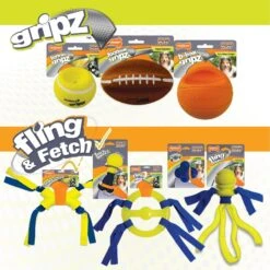 Nylabone Power Play Basketball B-Ball Gripz Dog Toy -Pet Dog Supply Store 195434 PT6. AC SS1800 V1685647809