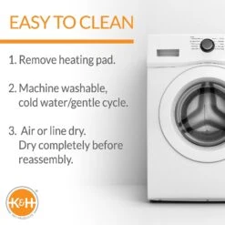 K&H Pet Products Thermo-Snuggle Cup Bomber Heated Dog & Cat Bed -Pet Dog Supply Store 199100 PT3. AC SS1800 V1647916341