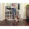 North States Deluxe Hardware Mount Dog Gate, White -Pet Dog Supply Store 200617 MAIN. AC SS1800 V1633372309