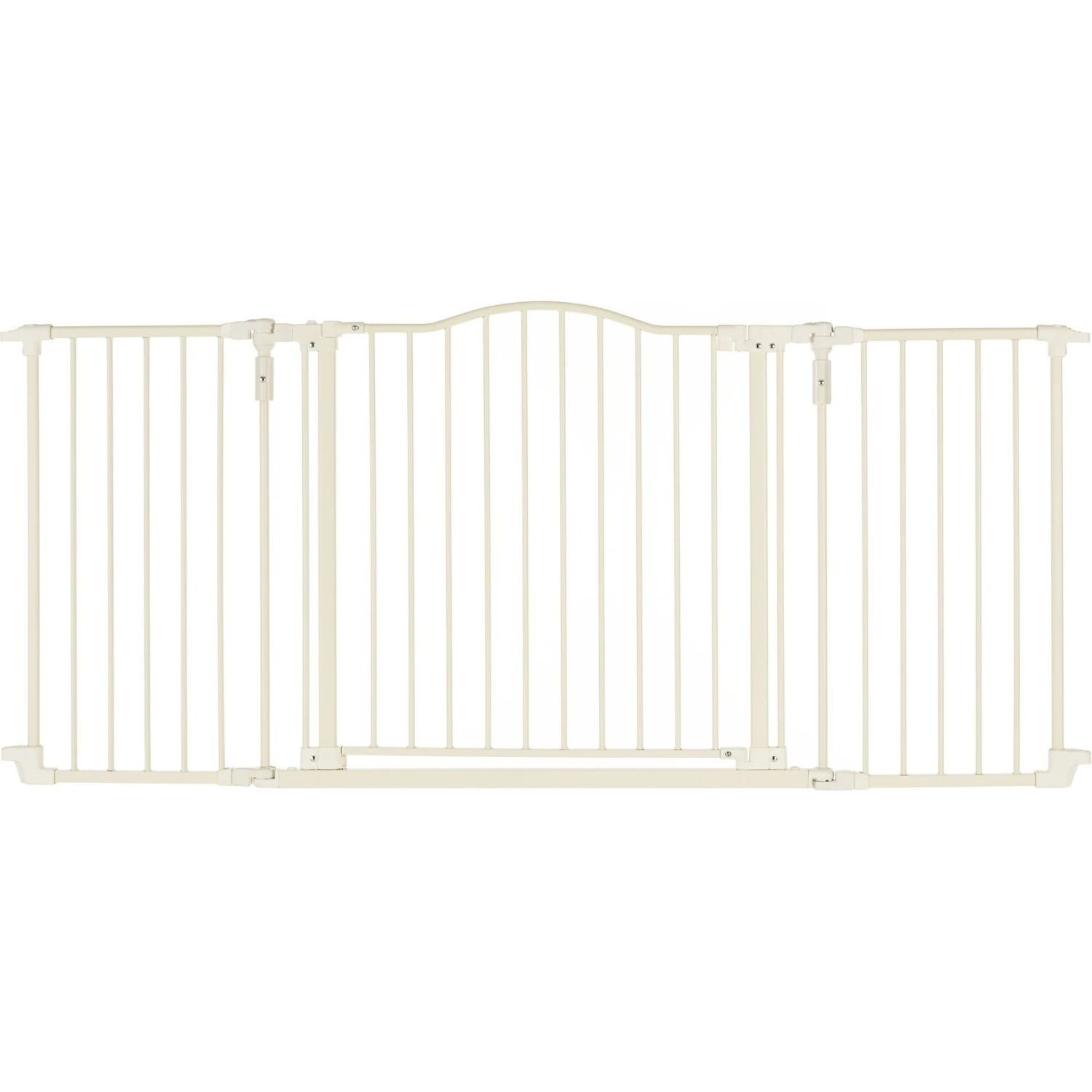 North States Deluxe Hardware Mount Dog Gate, White 4 North States Deluxe Hardware Mount Dog Gate, White - Image 2