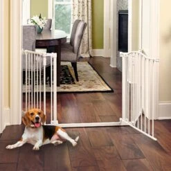 North States Deluxe Hardware Mount Dog Gate, White 9 North States Deluxe Hardware Mount Dog Gate, White -Pet Dog Supply Store 200617 PT2. AC SS1800 V1633368722