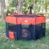 Armarkat Model PP002R Portable Soft-sided Dog & Cat Playpen, Black & Red 2 Armarkat Model PP002R Portable Soft-sided Dog & Cat Playpen, Black & Red -Pet Dog Supply Store 200779 MAIN. AC SS1800 V1627690067