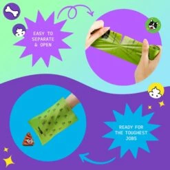 Pogi's Pet Supplies Unscented Poop Bags & Dispensers, 750 Count -Pet Dog Supply Store 201696 PT3. AC SS1800 V1661830675