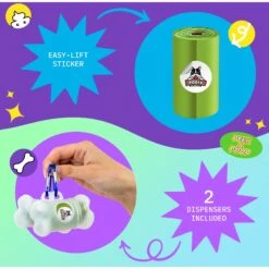 Pogi's Pet Supplies Unscented Poop Bags & Dispensers, 750 Count -Pet Dog Supply Store 201696 PT4. AC SS1800 V1661830361