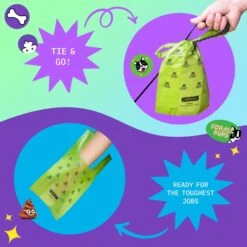 Pogi's Pet Supplies Unscented Easy-Tie Handle Dog Poop Bags 12 Pogi's Pet Supplies Unscented Easy-Tie Handle Dog Poop Bags -Pet Dog Supply Store 201698 PT3. AC SS1800 V1661831453