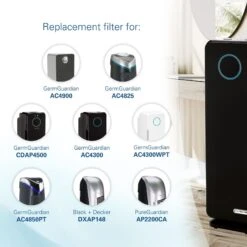 Germ Guardian FLT4850PT HEPA Air Purifier Replacement Filter B -Pet Dog Supply Store 203172 PT3. AC SS1800 V1570023788