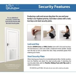 PlexiDor Performance Pet Doors Dog Door Installation -Pet Dog Supply Store 203422 PT8. AC SS1800 V1596833165