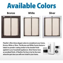 PlexiDor Performance Pet Doors Dog Door Wall Installation -Pet Dog Supply Store 203426 PT5. AC SS1800 V1596831066